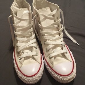White high top converse
